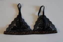 Bralette elástico animal print